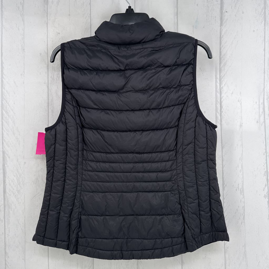 L quilted puffer vest