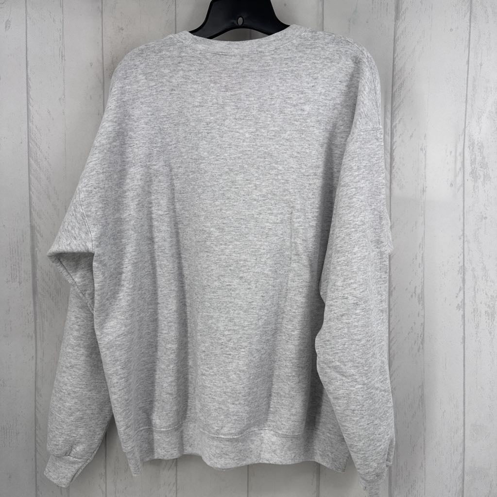 L graphic sweatshirt-the peony state