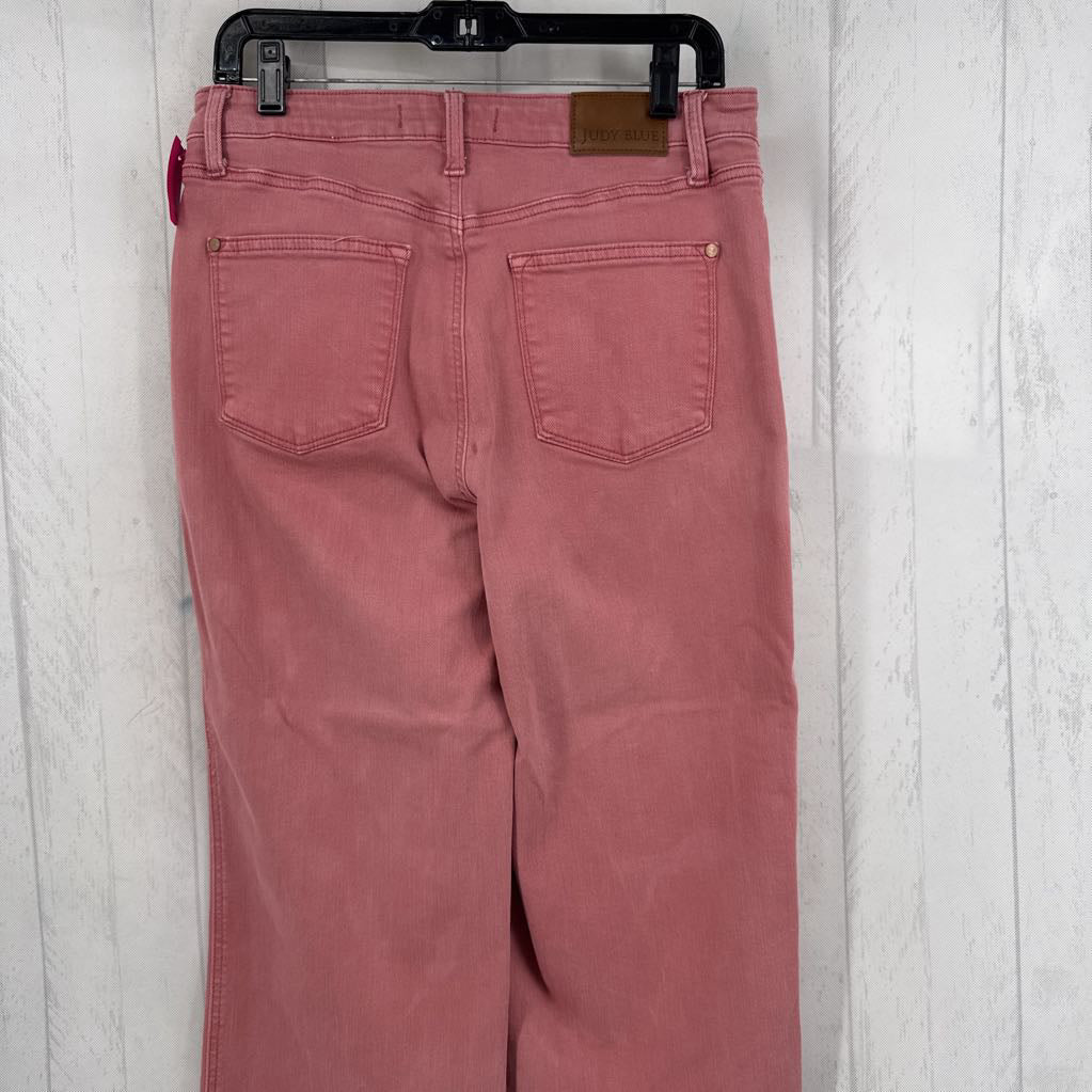 9 Cropped High-Rise garment dyed jean