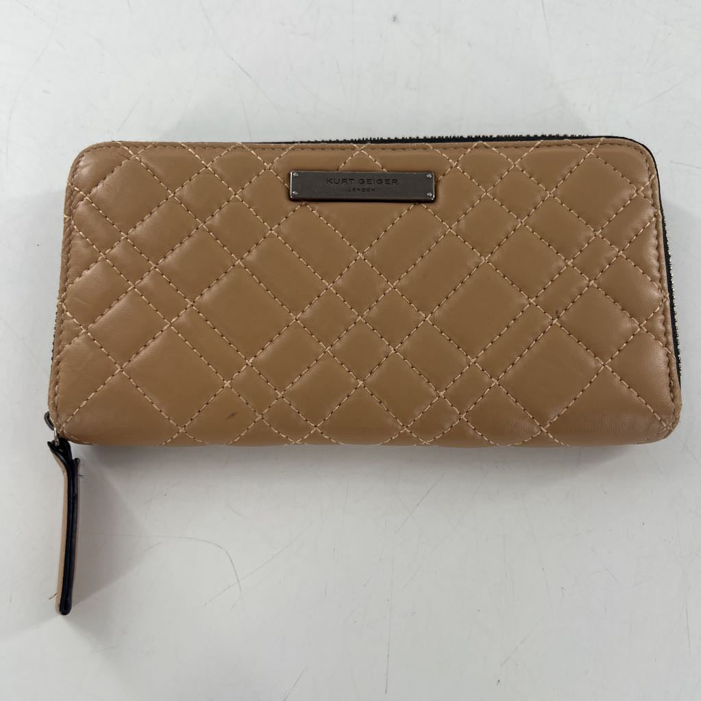 quilted leather wallet