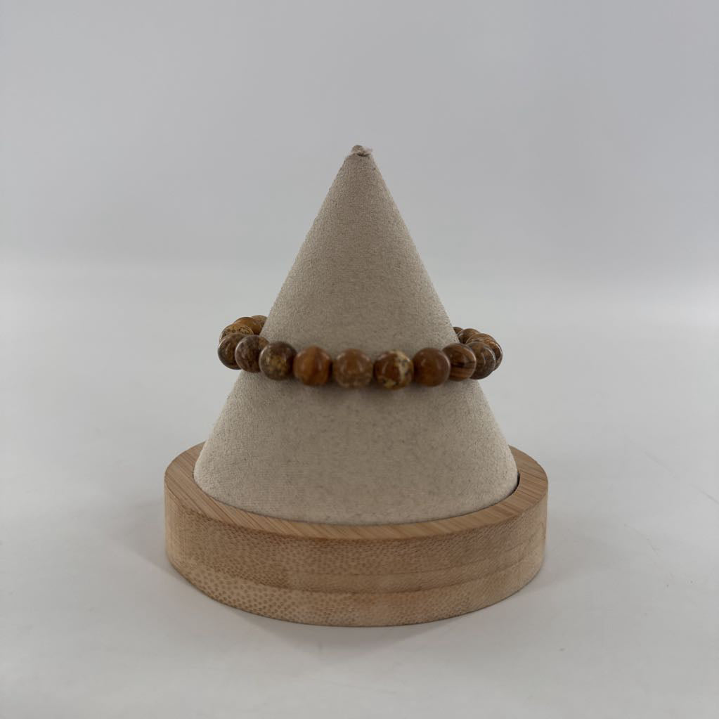 beaded stretch bracelet