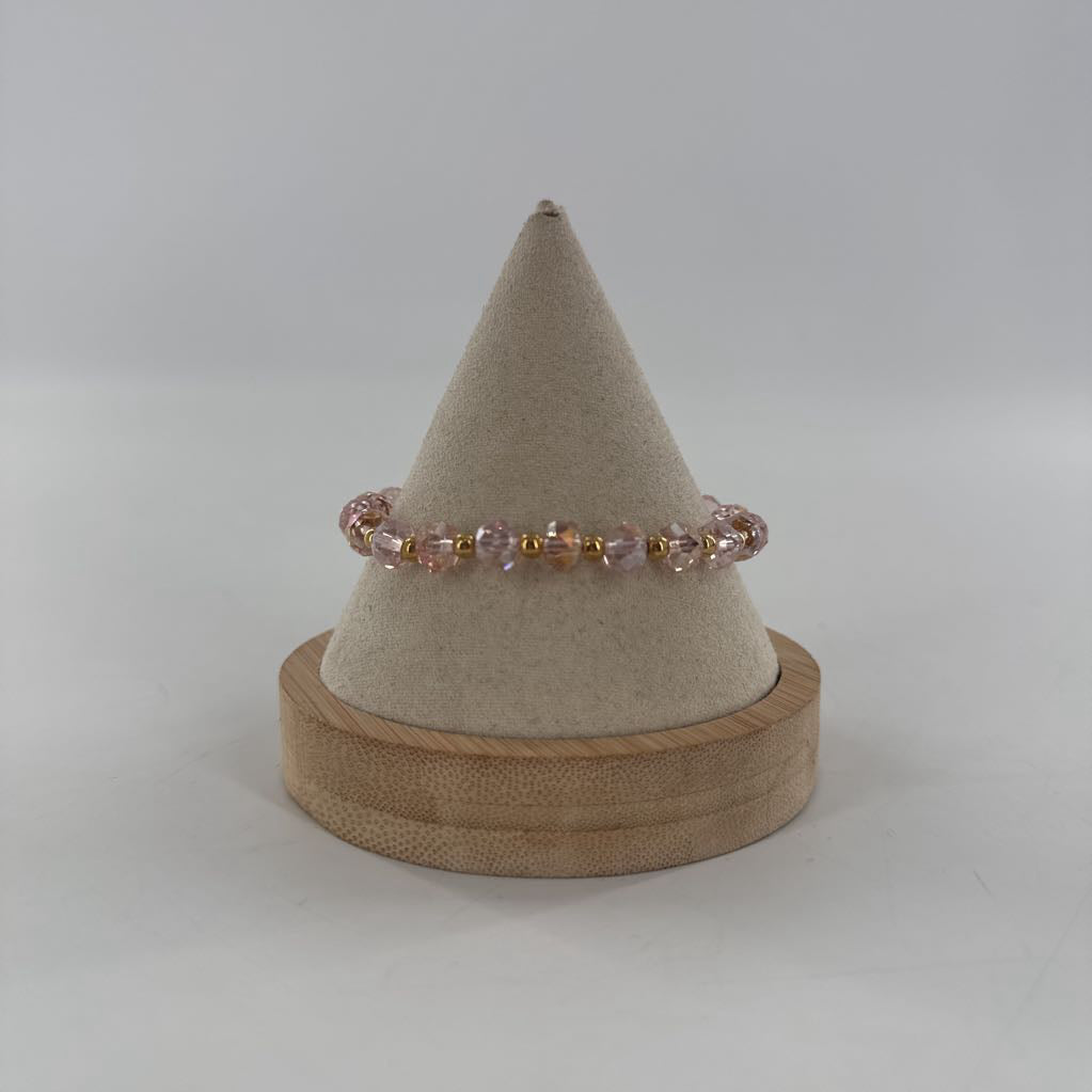 beaded slider bracelet