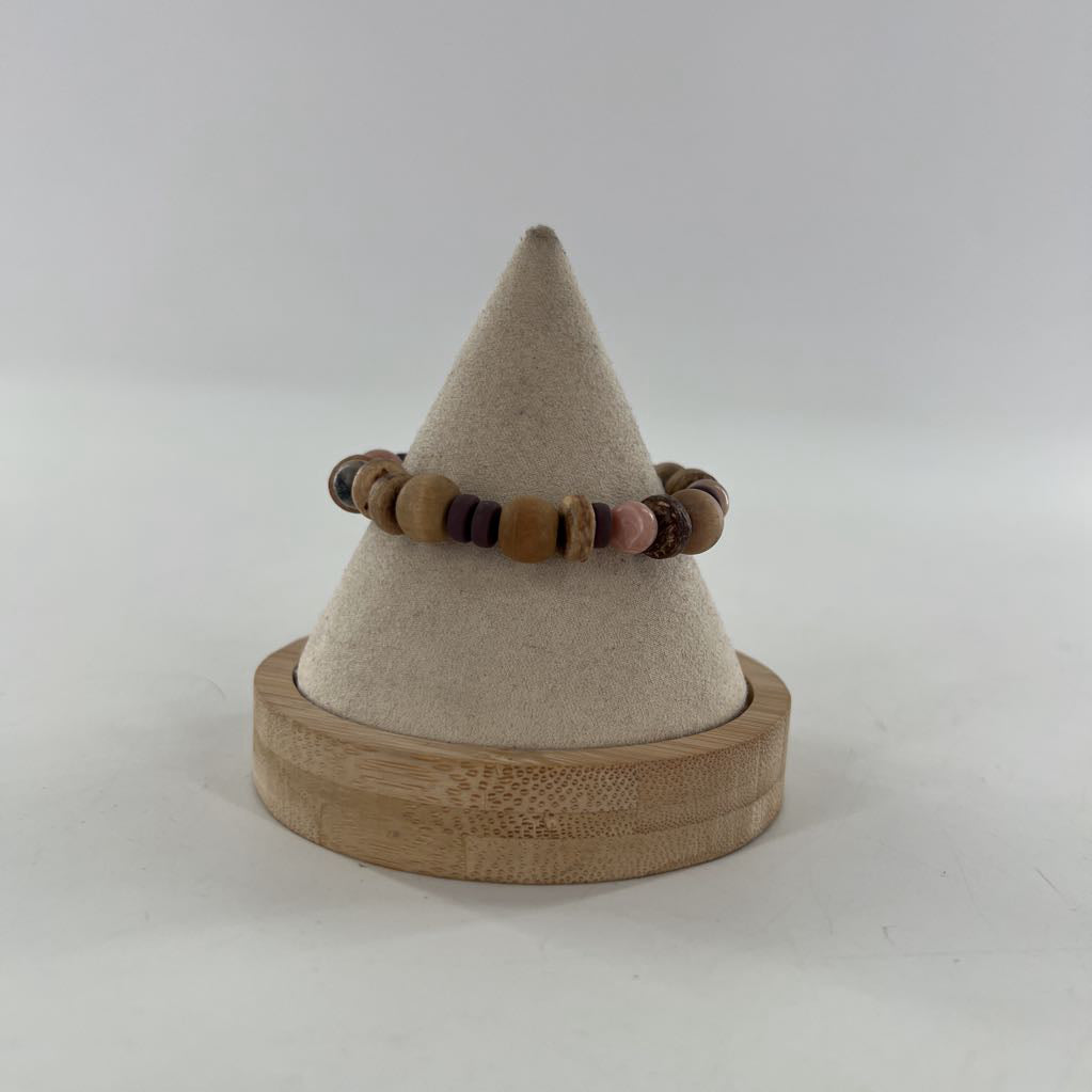 beaded stretch bracelet