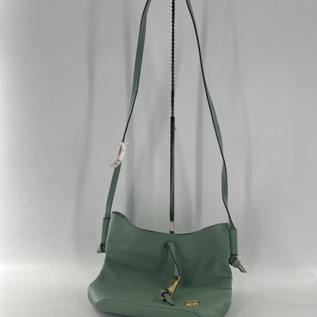 pebbled leather shoulder bag