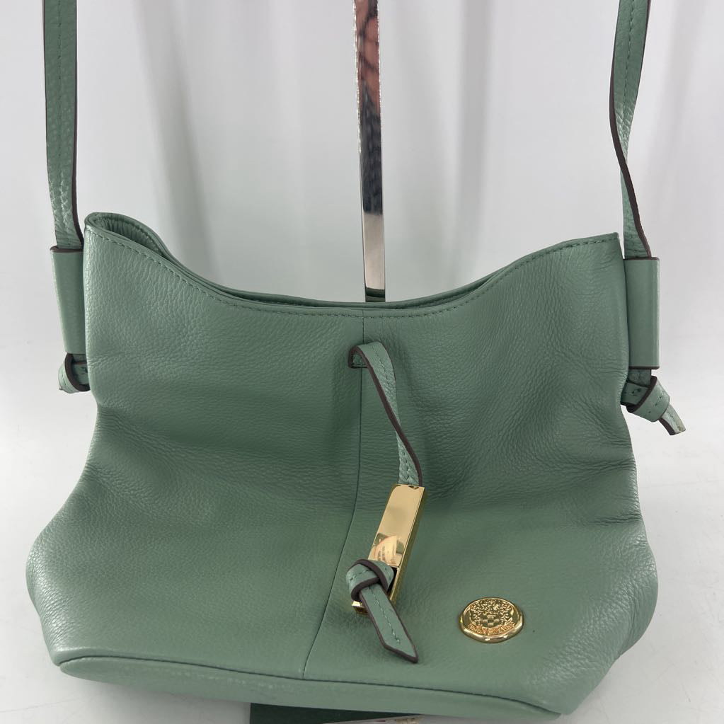 pebbled leather shoulder bag