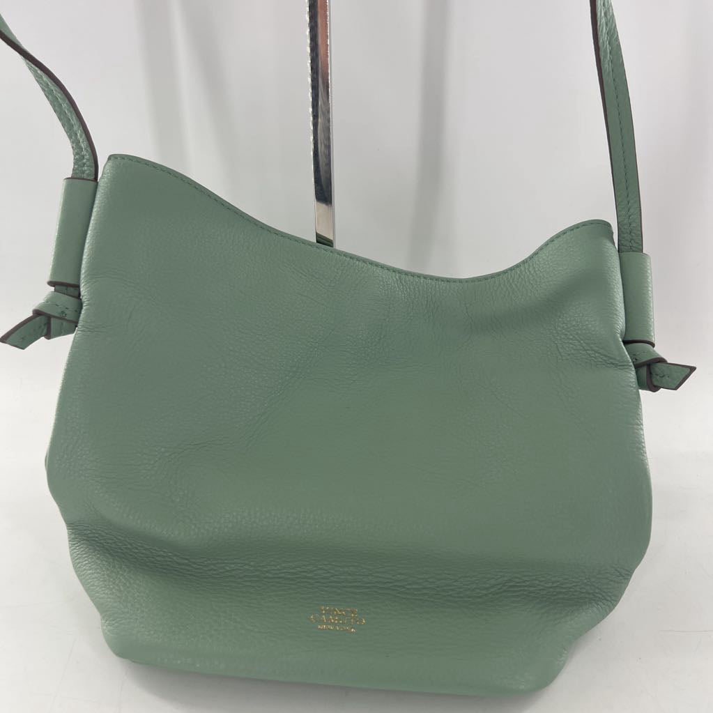 pebbled leather shoulder bag