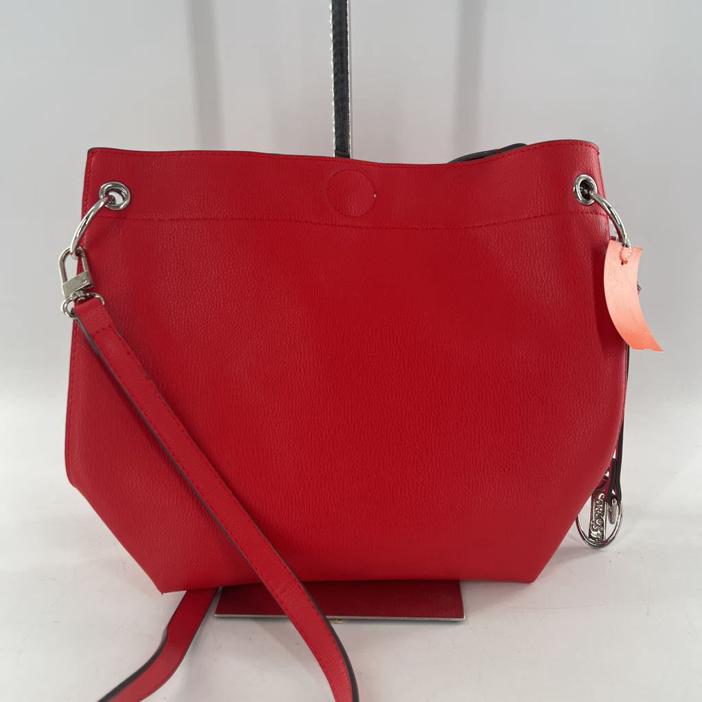 vegan leather reversible purse