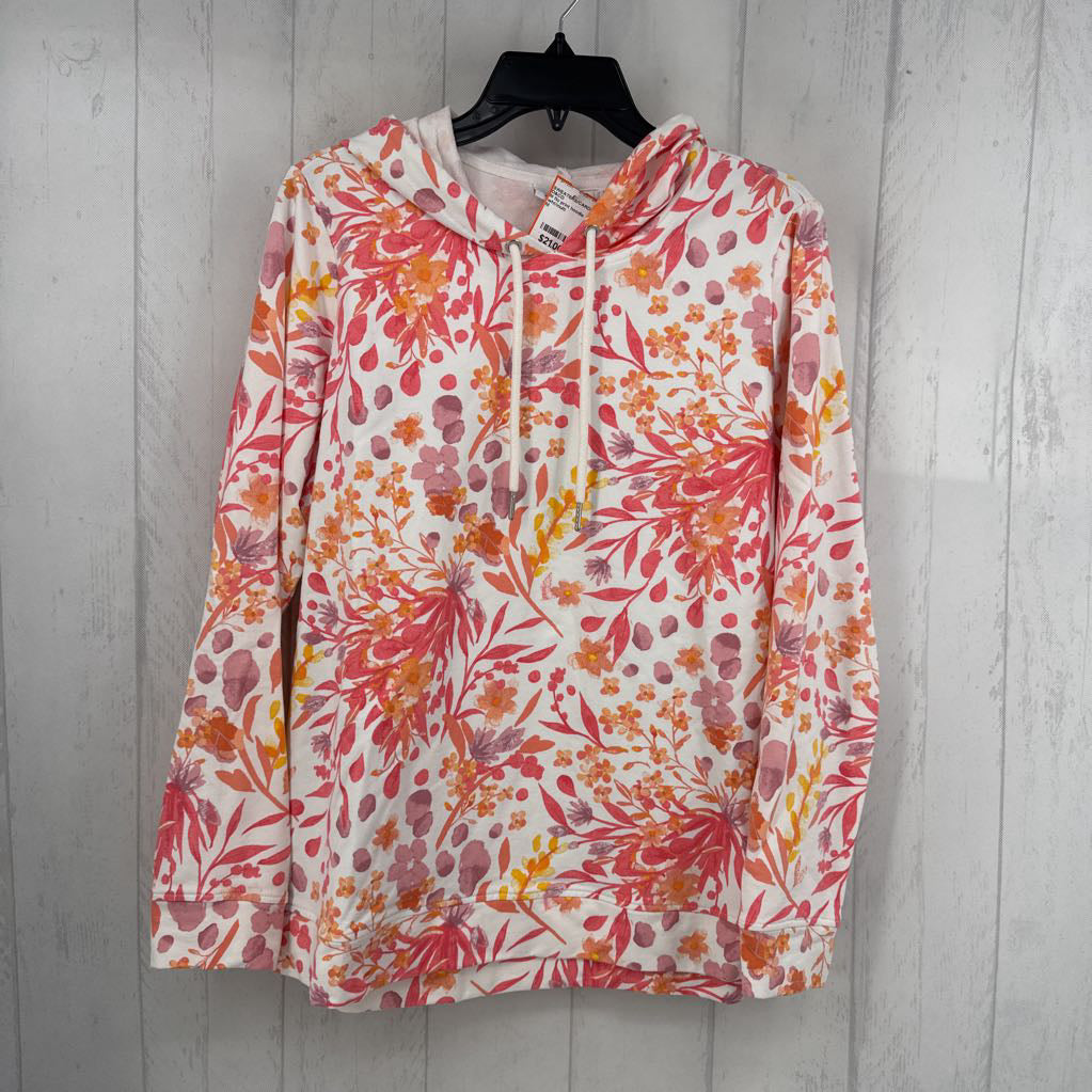 M flo print hoodie