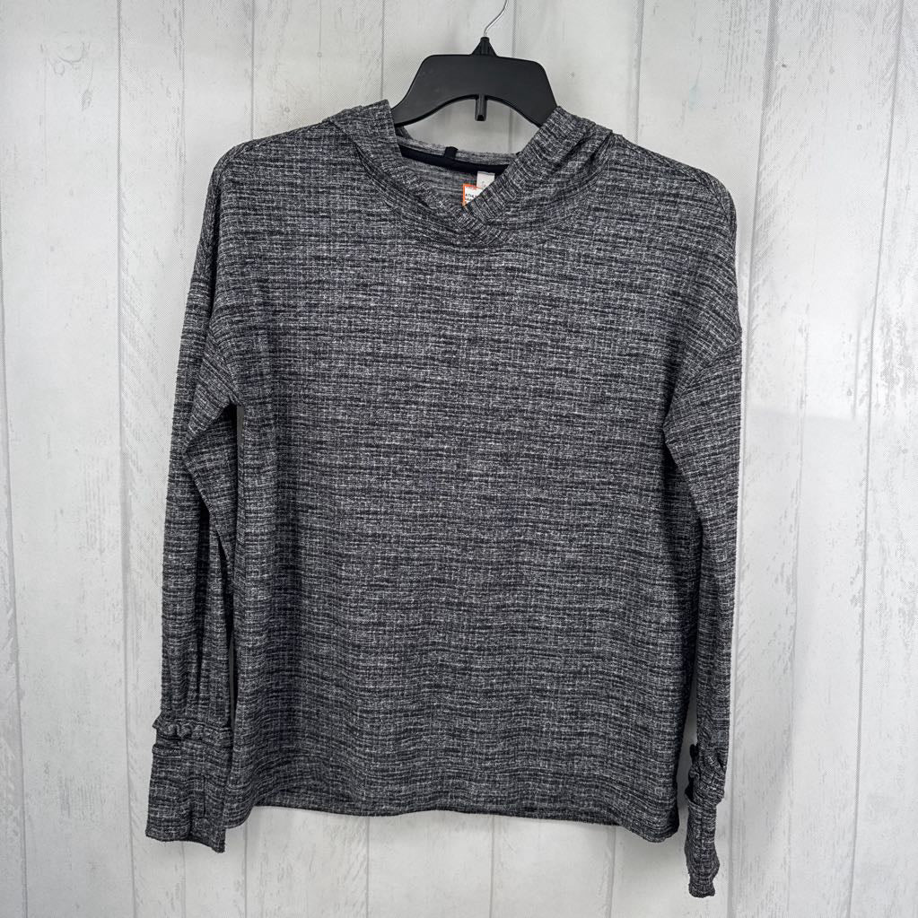 8 hooded l/s pullover