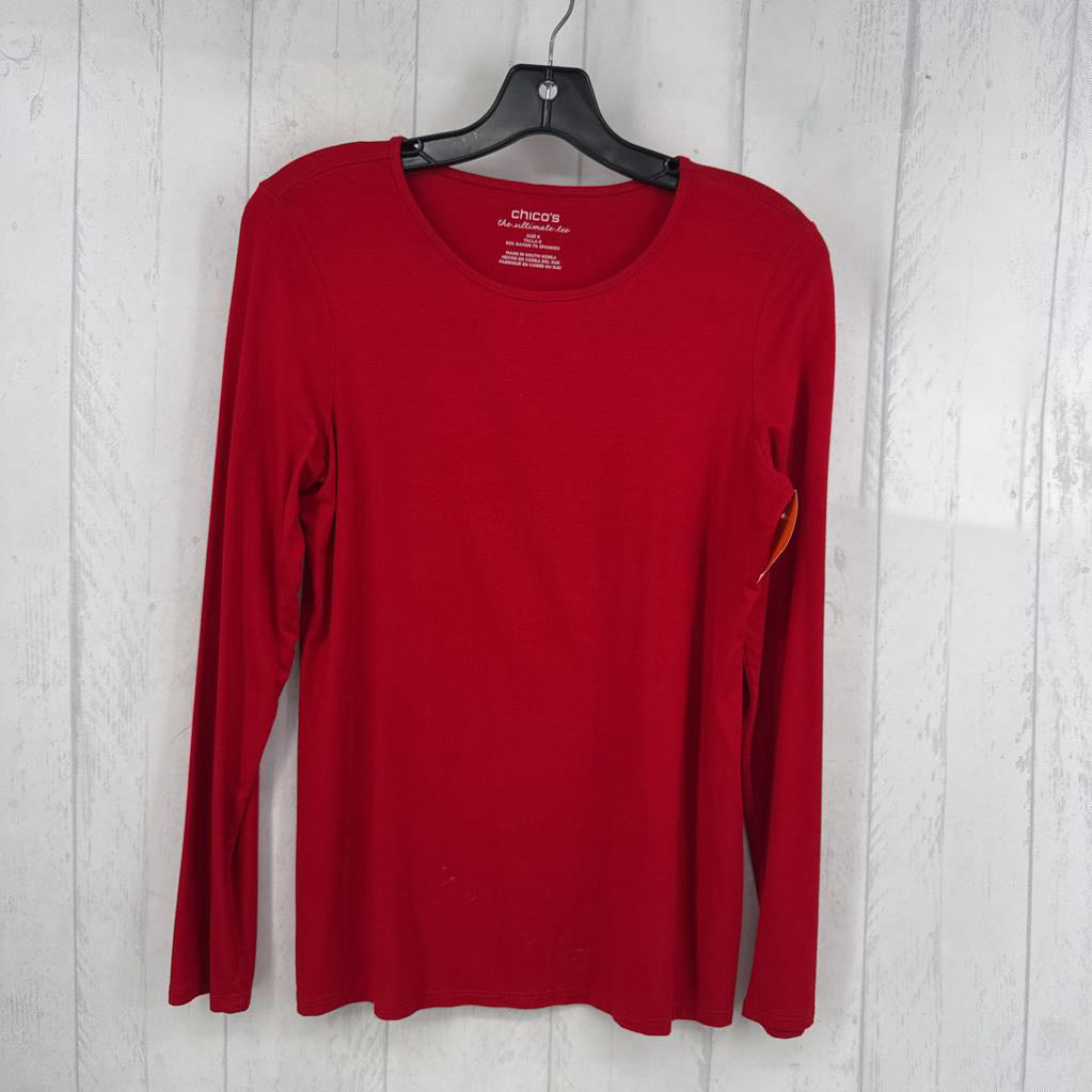 S round neck l/s tee