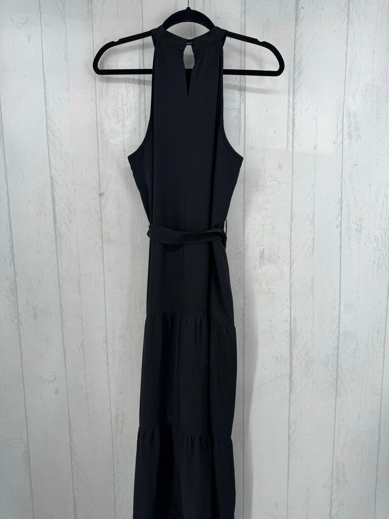 M belted tiered slvls dress