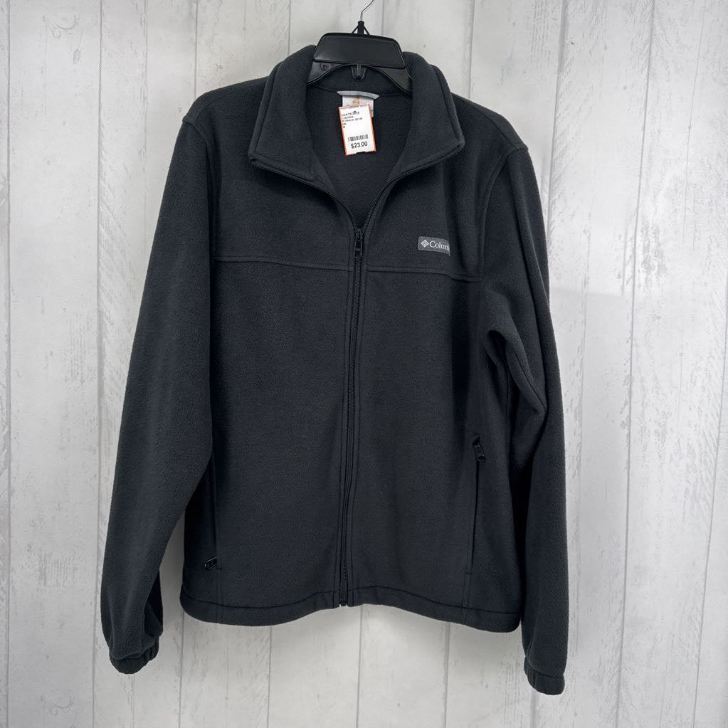 M fleece zip-up jacket