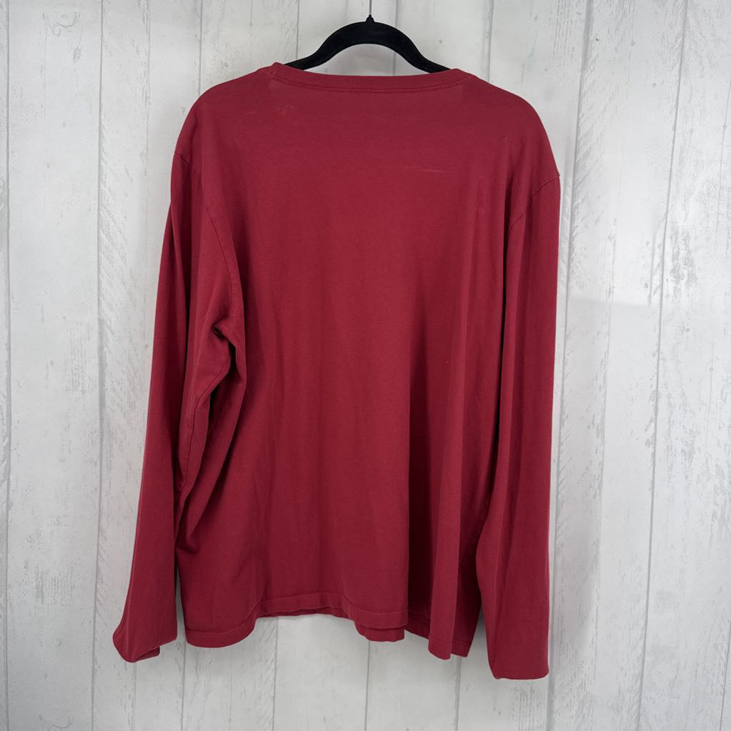 XXL graphic l/s tee-log on