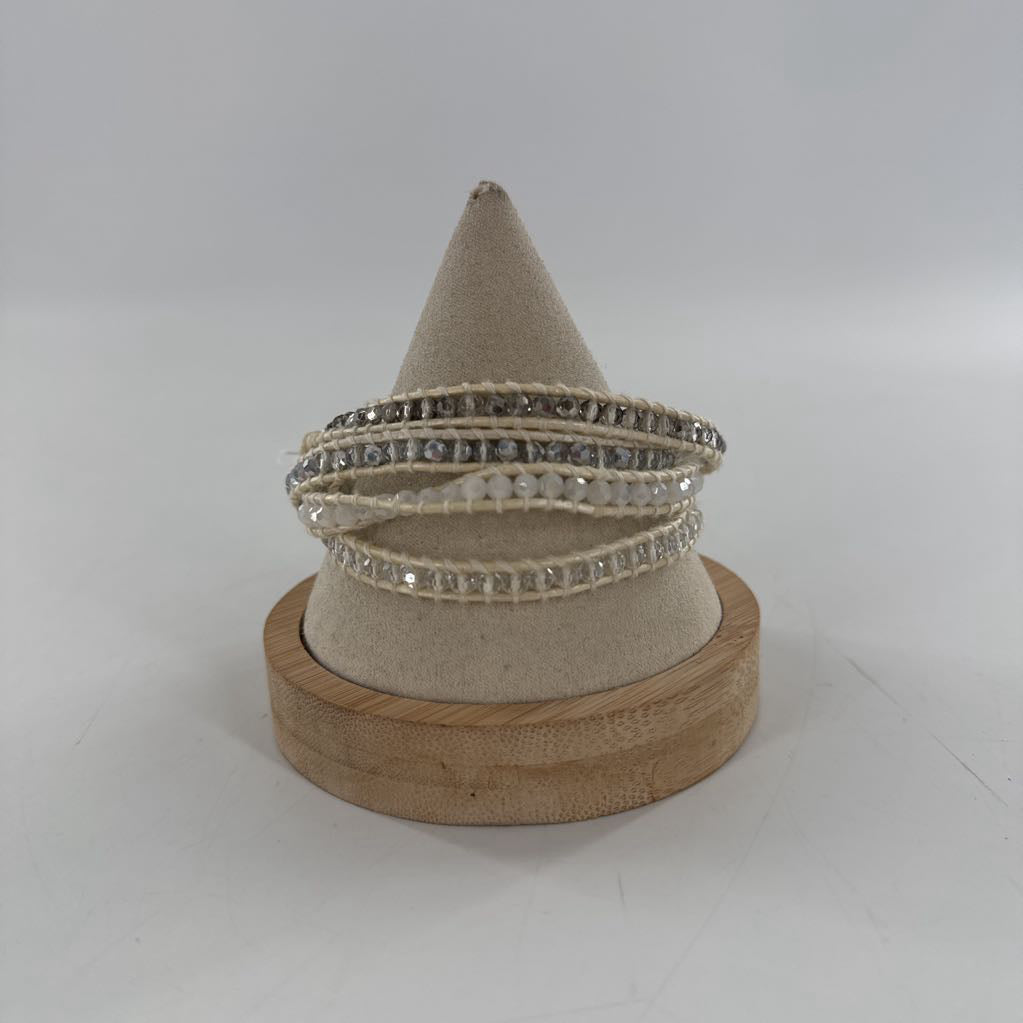 beaded wrap bracelet