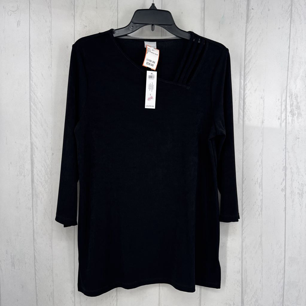 R45 M lattice detail 3/4 slv top