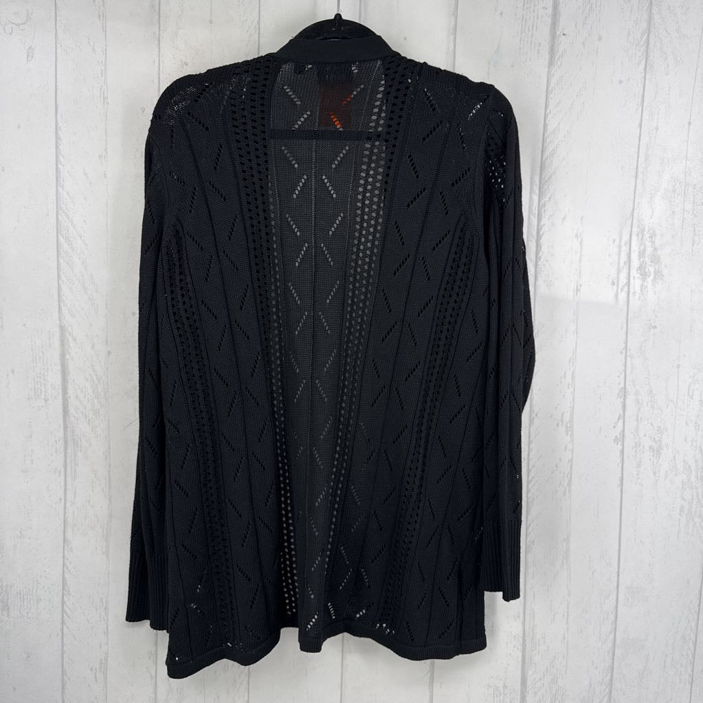 1X crochet open front cardi