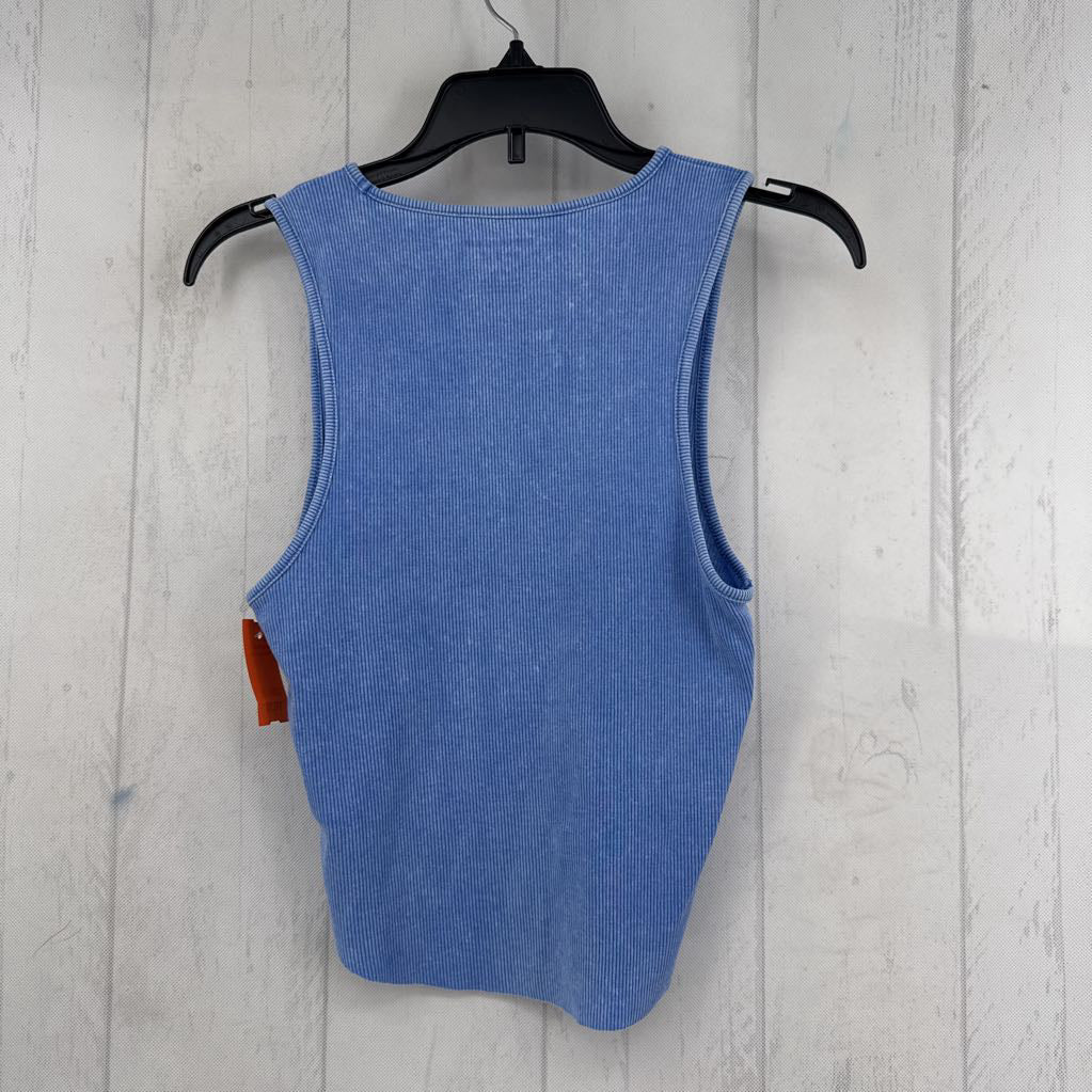 S ribbed crop tank