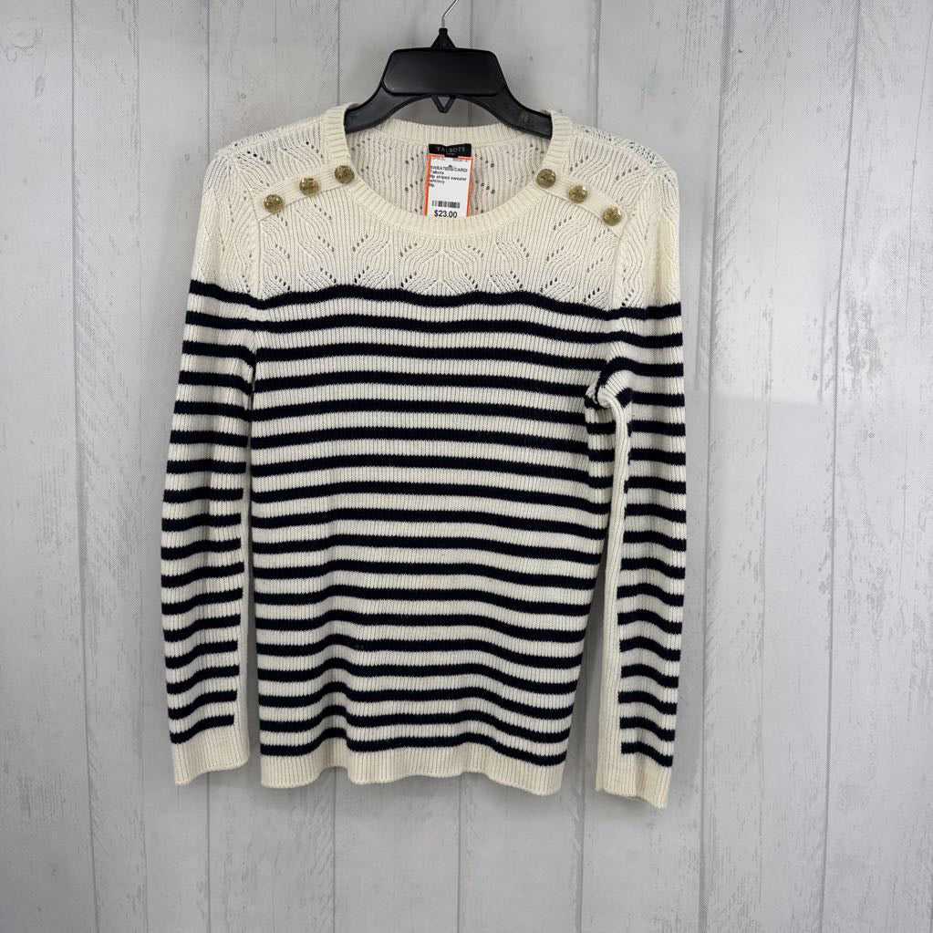 Mp striped sweater