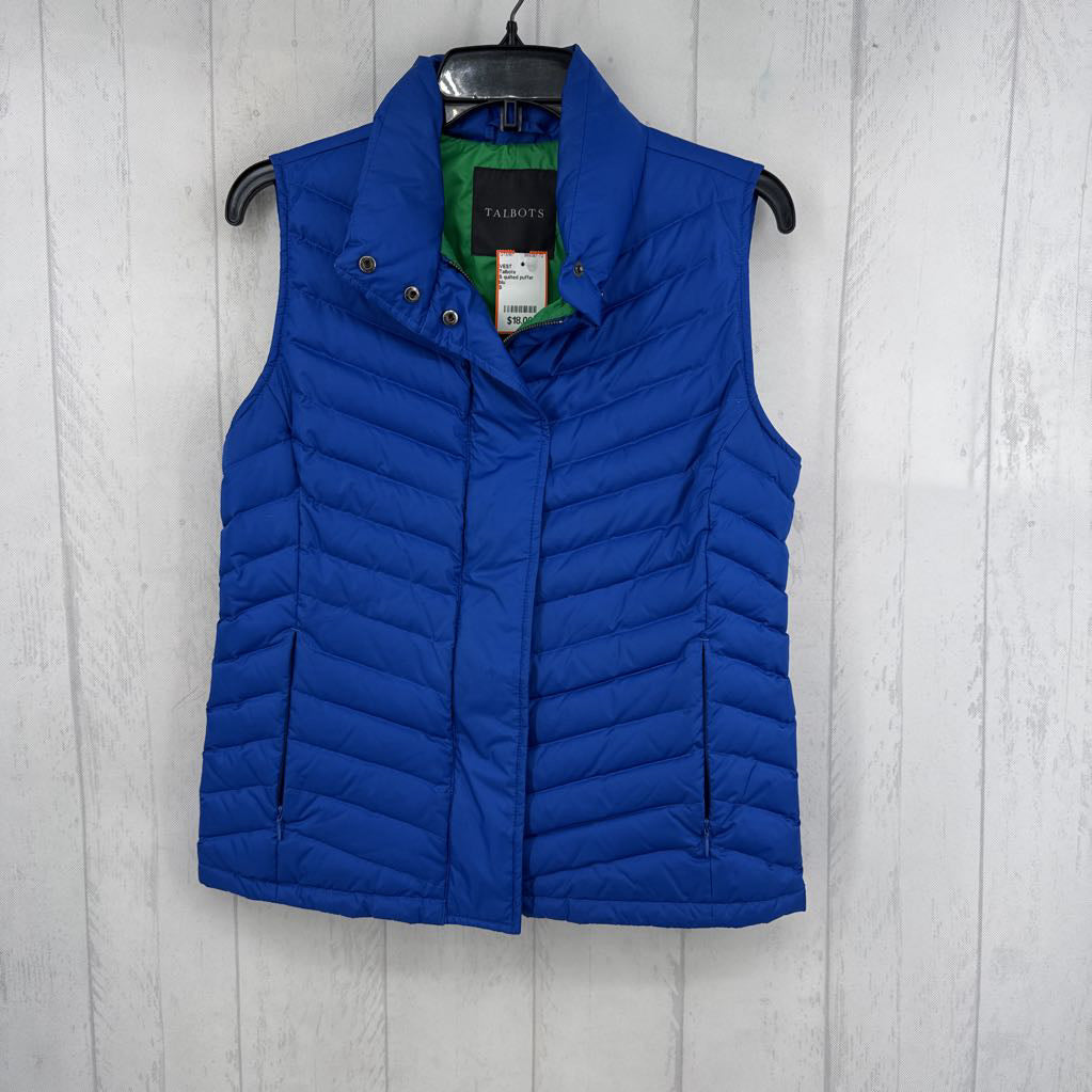 S quilted puffer vest