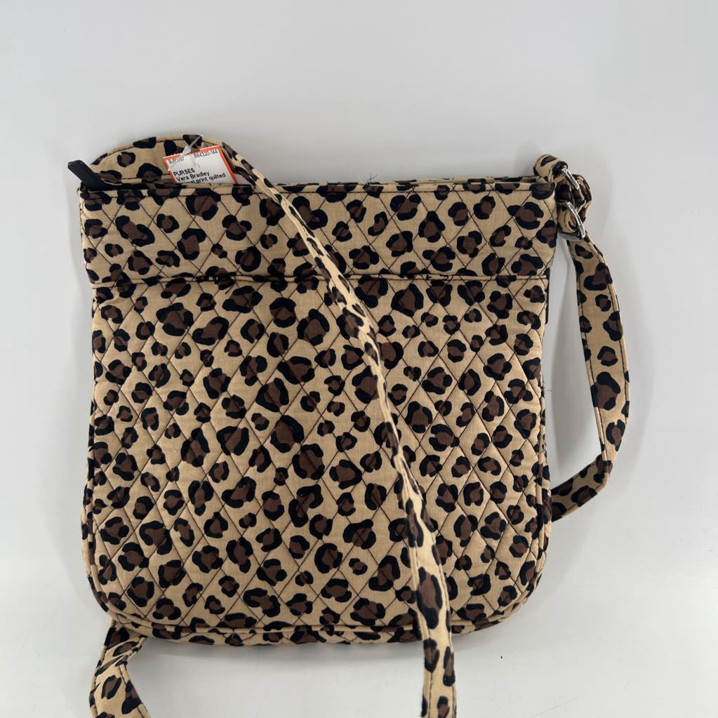 animal print quilted crossbody