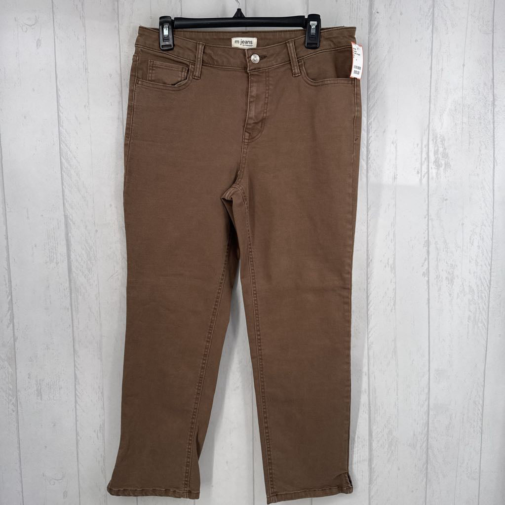 10 slim straight ankle jean