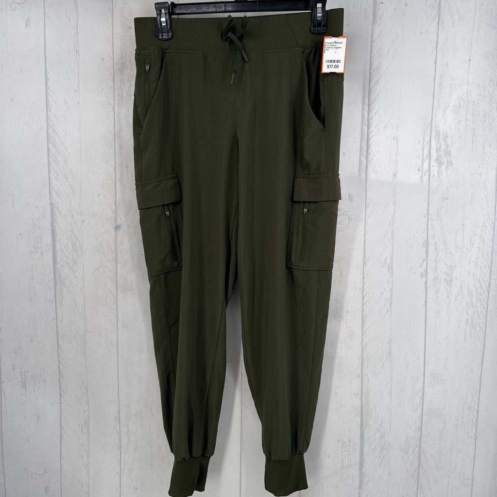 S pull-on joggers