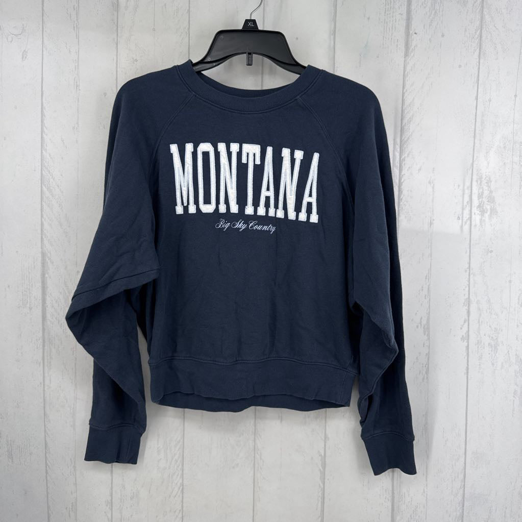 S graphic logo sweatshirt