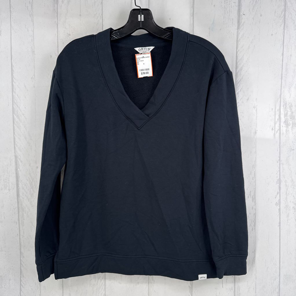 XS v-neck sweatshirt