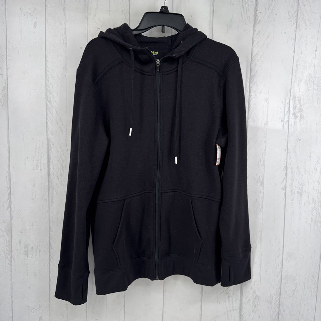 XL fleece zip-up hoodie