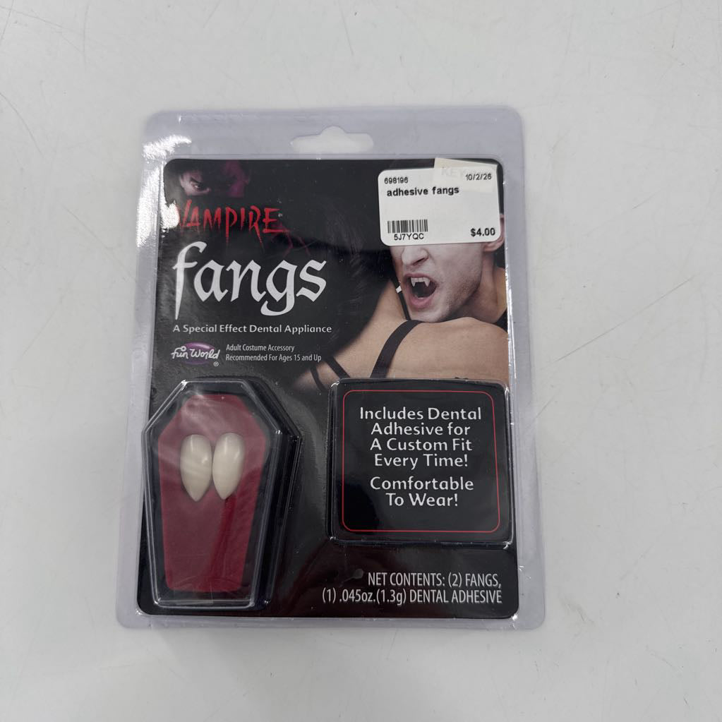 adhesive fangs