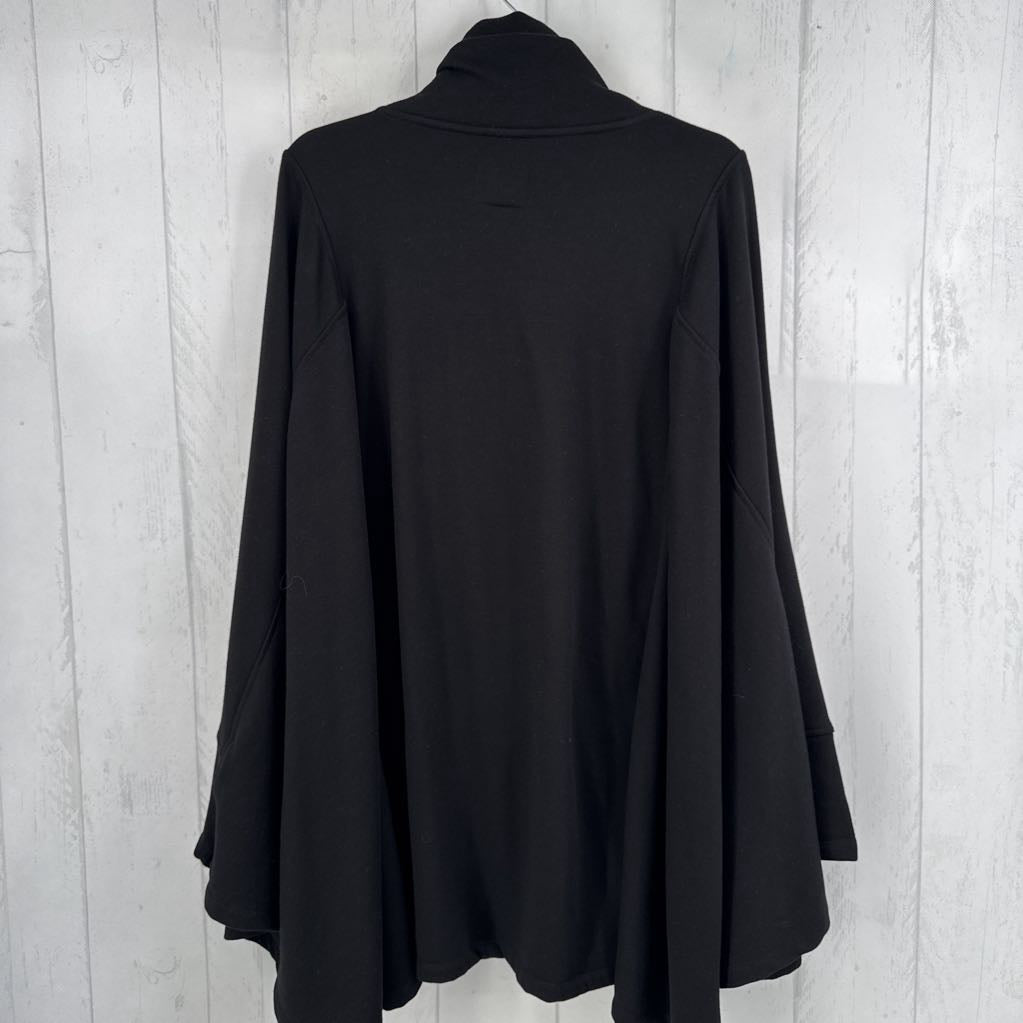 XL sherpa lined hooded cape