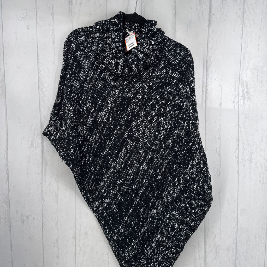 O/S knit poncho
