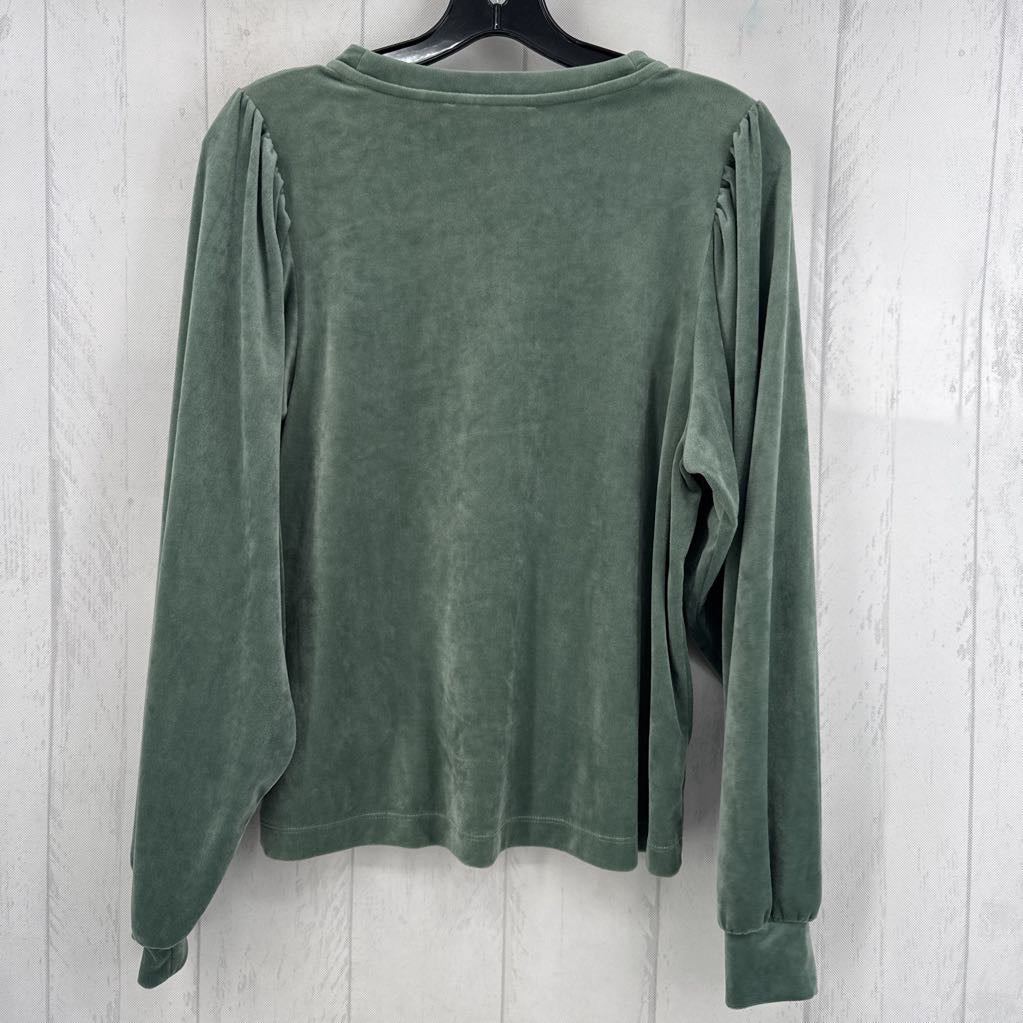 S velvet l/s top
