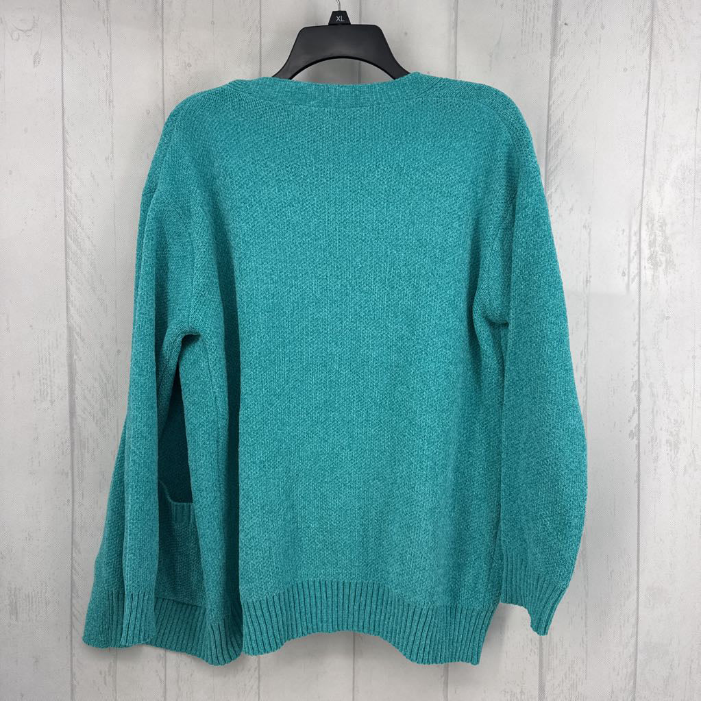 M open front cardi