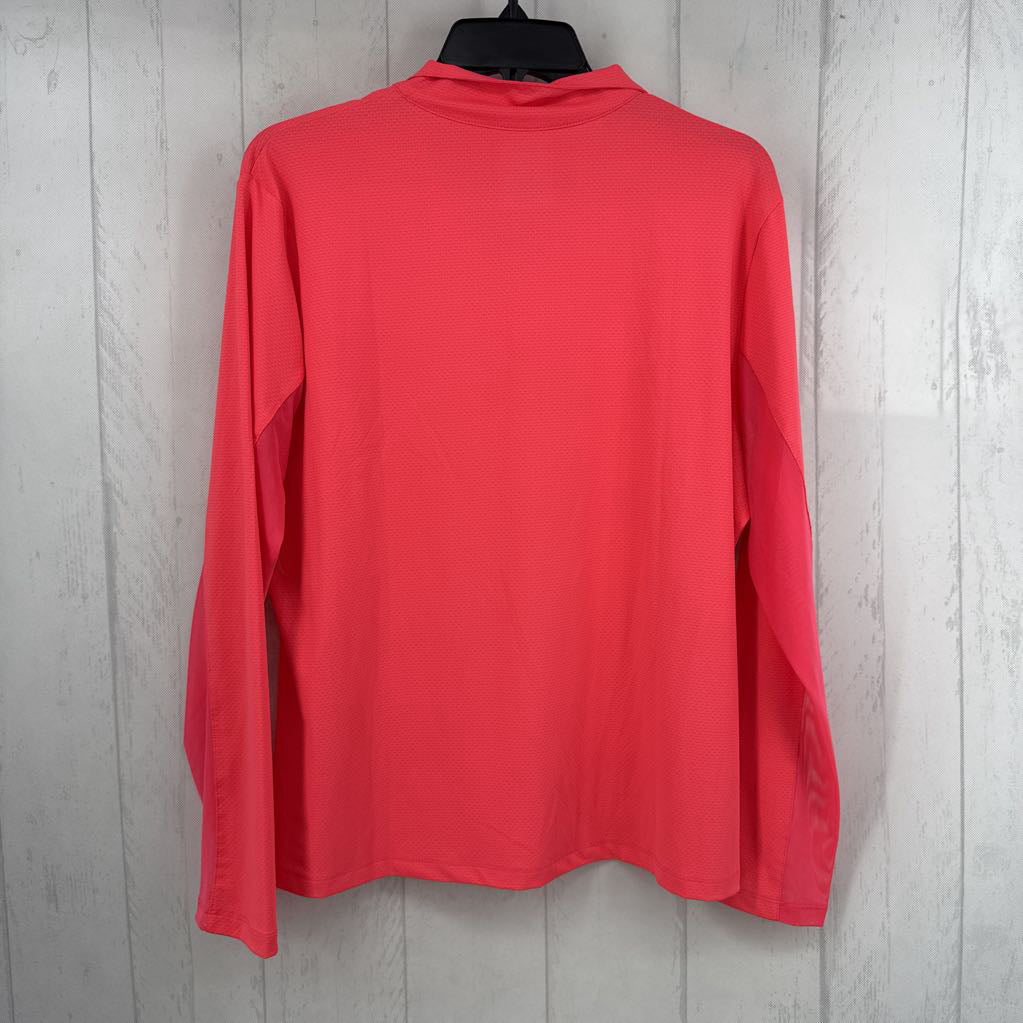 XL quarter zip l/s top