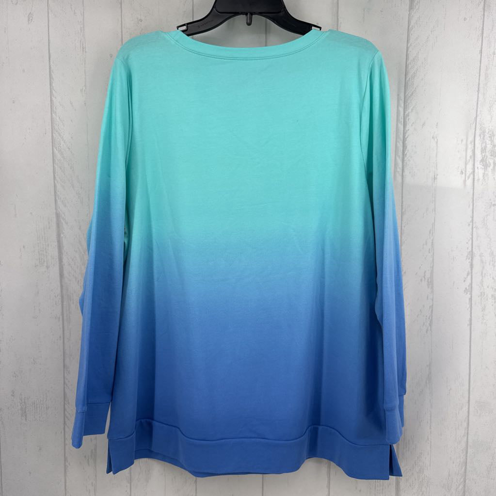 L ombre sweatshirt