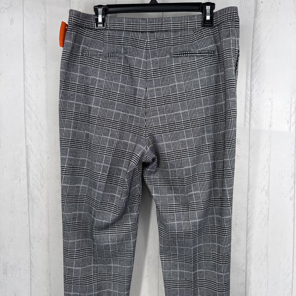 Lp plaid pull-on straight legpant