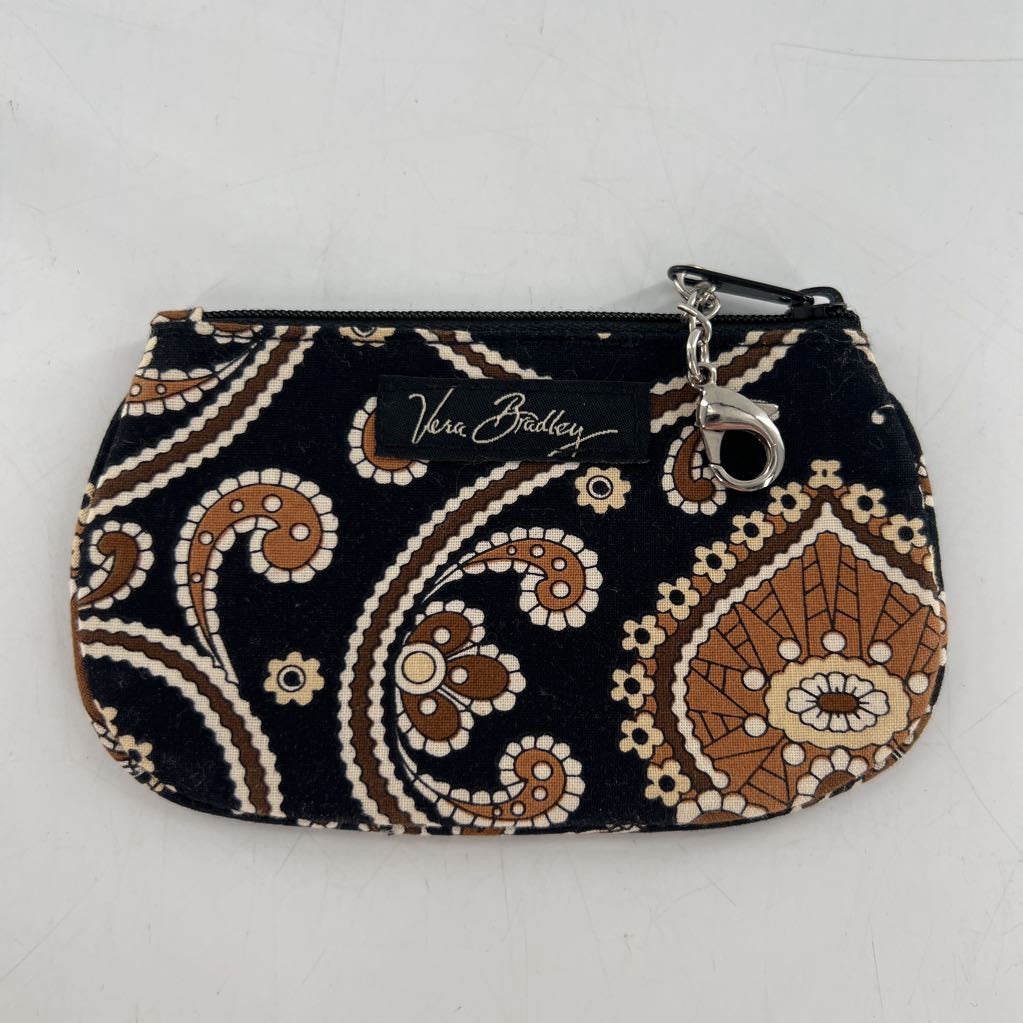 quilted keychain wallet