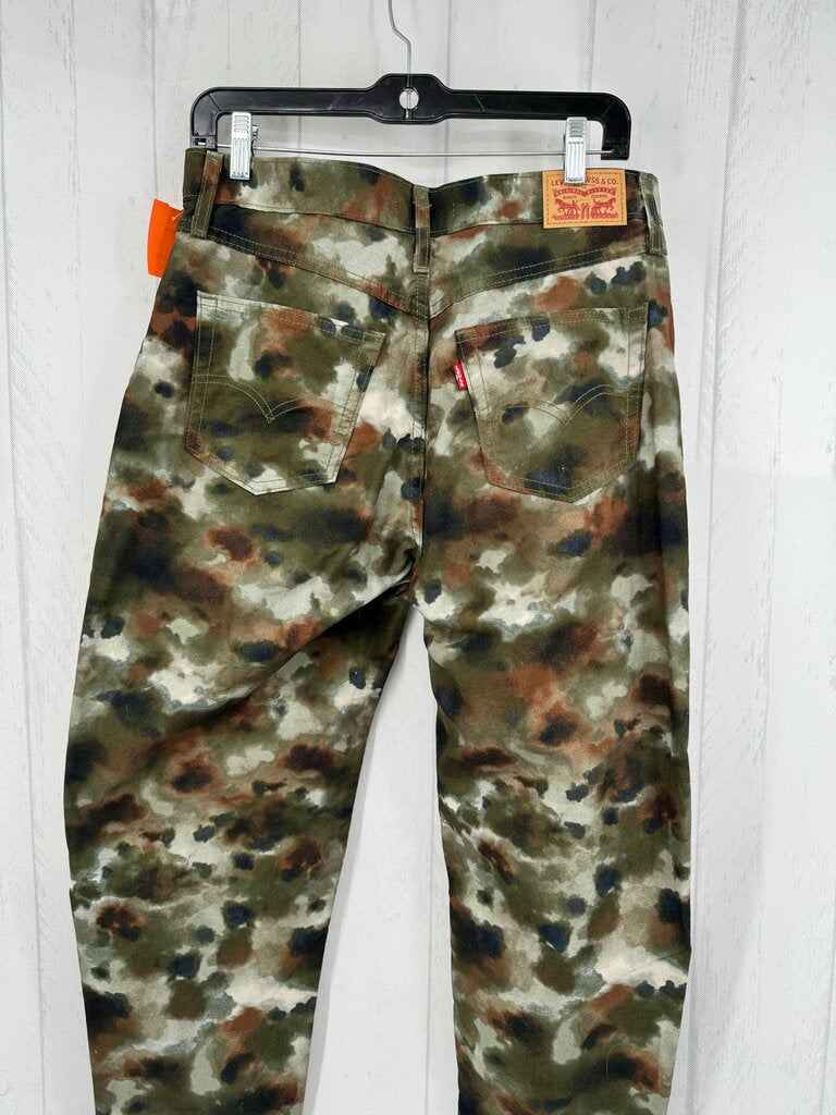 30 tie-dye tapered leg pant