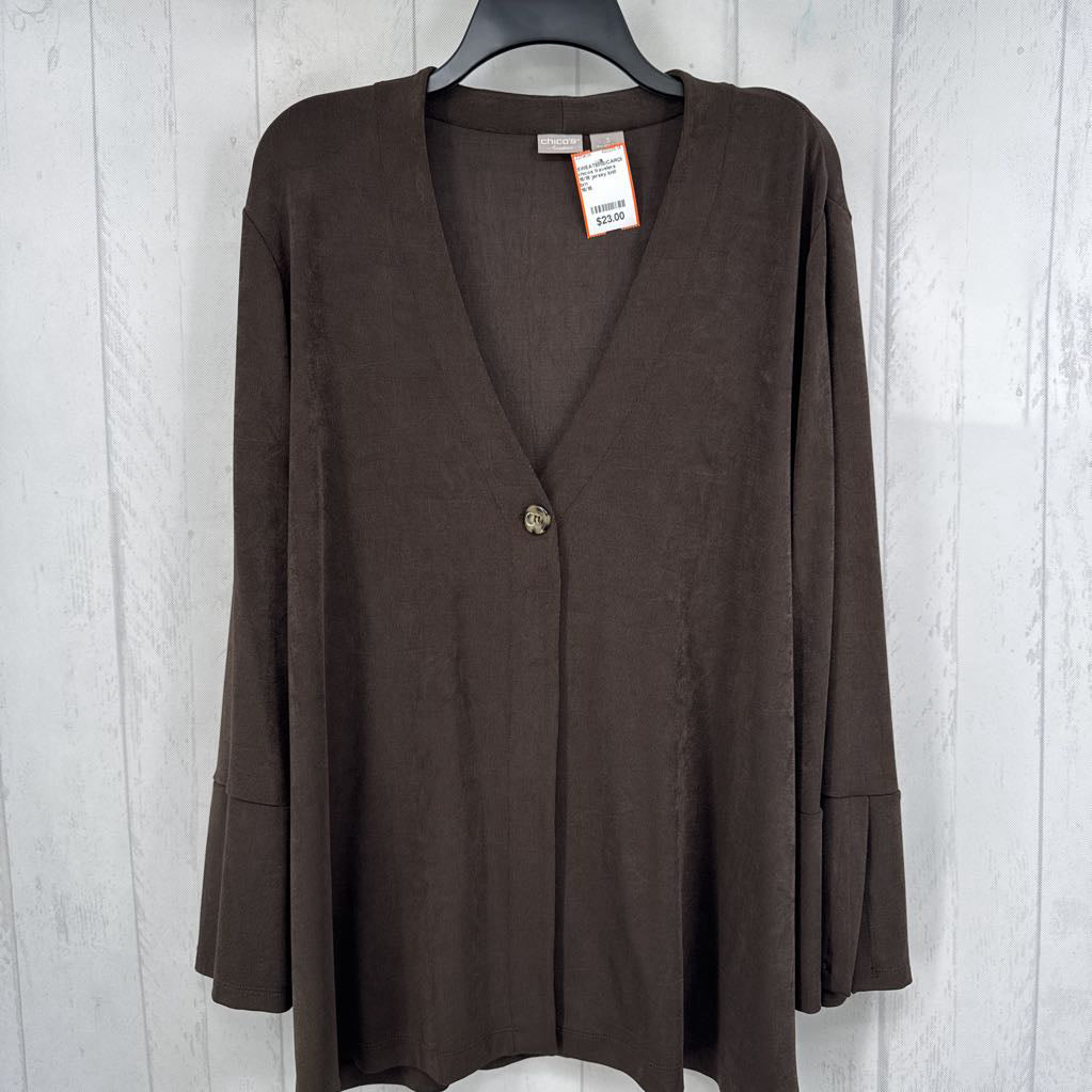 16/18 jersey knit cardi
