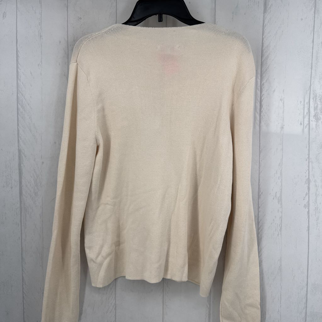 1X rib knit l/s top