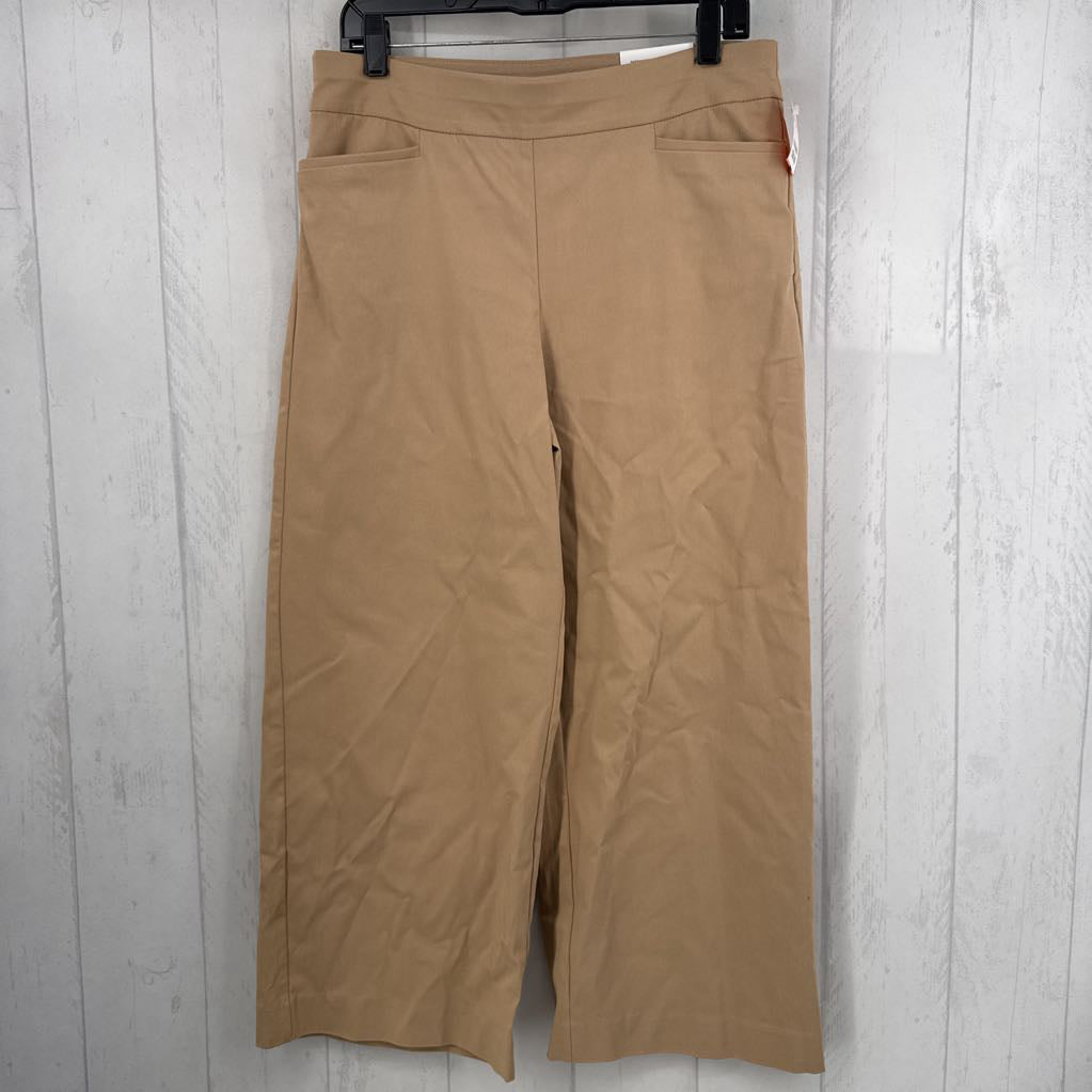 R89 M pull-on wide leg crop pant