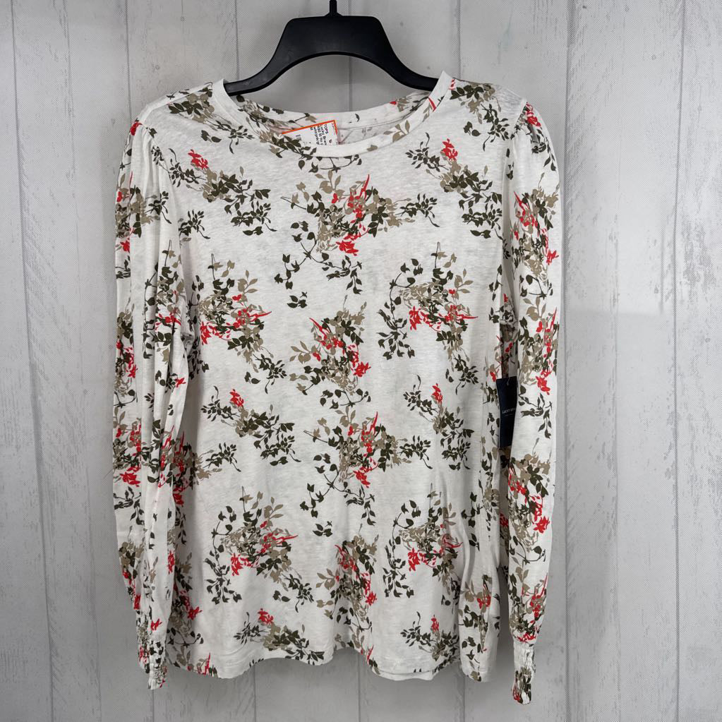 R50 M flo print l/s tee
