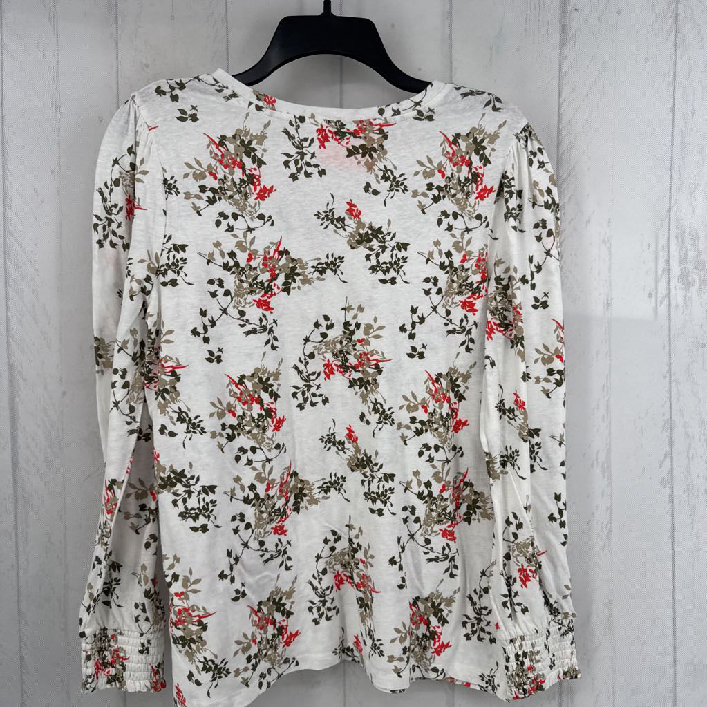 R50 M flo print l/s tee
