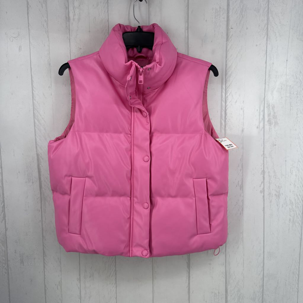 L quilted puffer vest