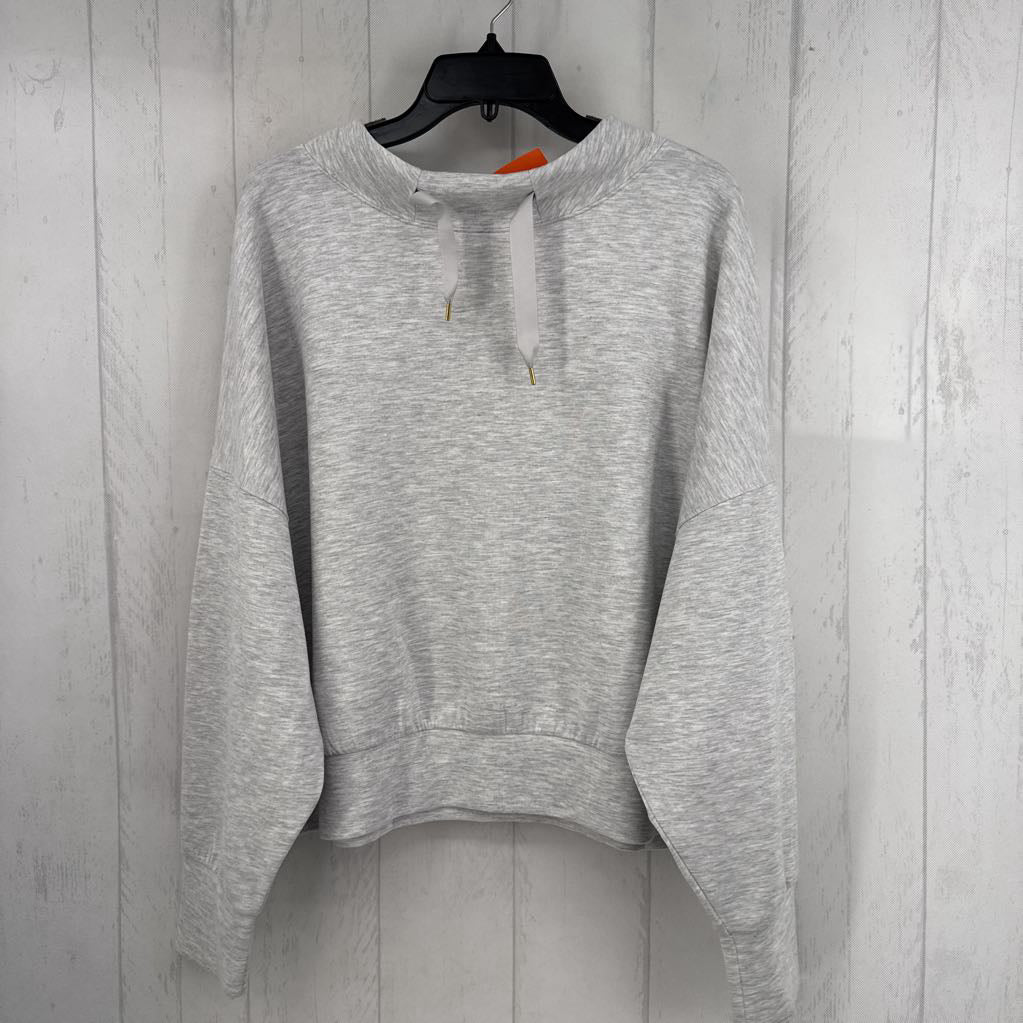 XL marled drop shoulder sweatshirt