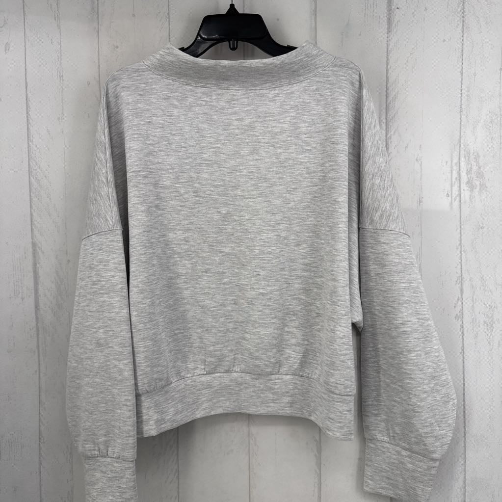 XL marled drop shoulder sweatshirt