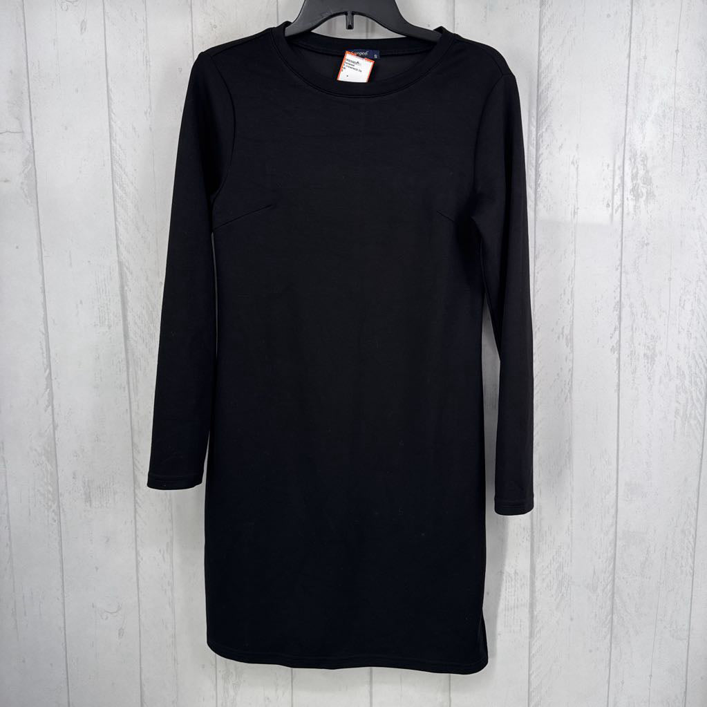 S crewneck l/s dress