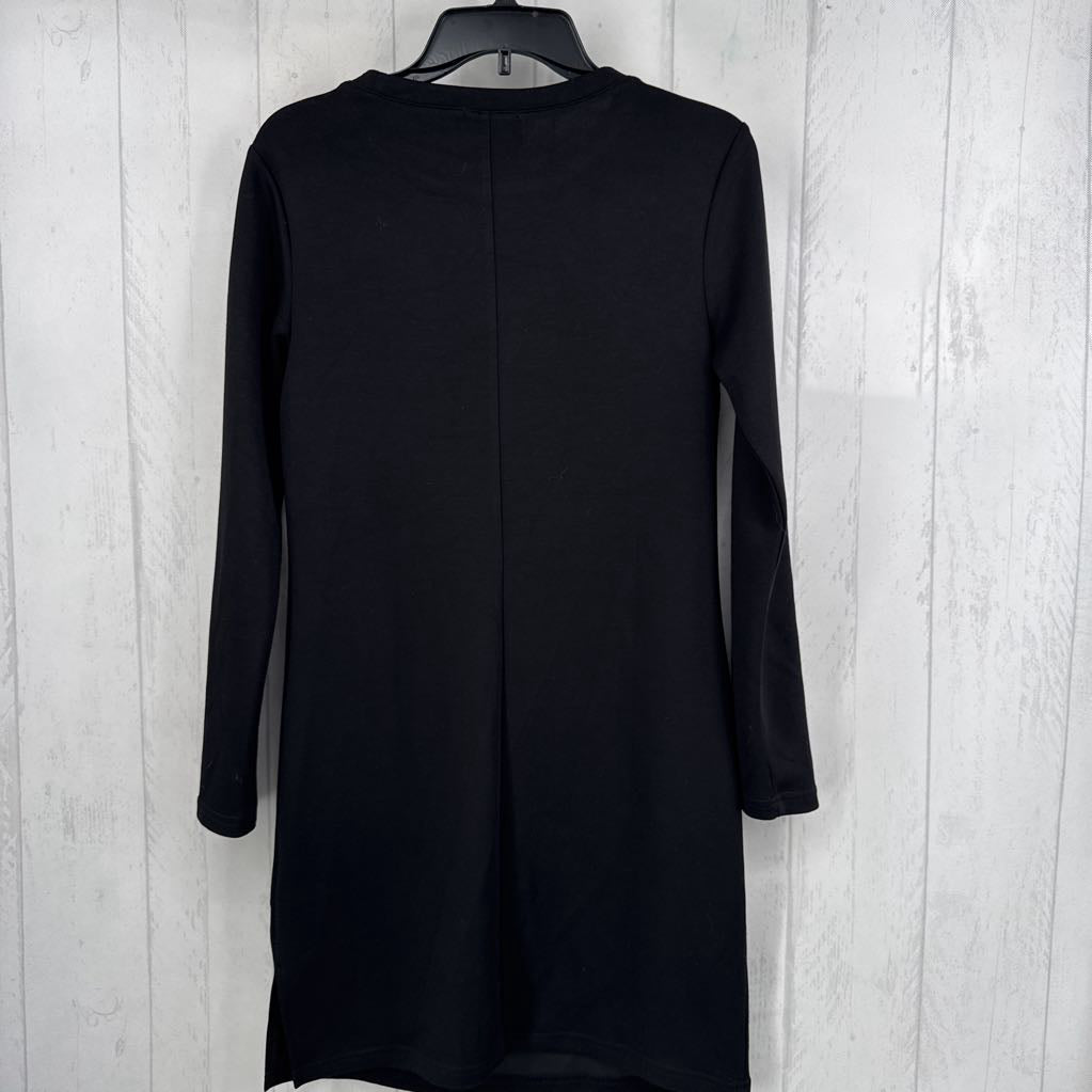 S crewneck l/s dress