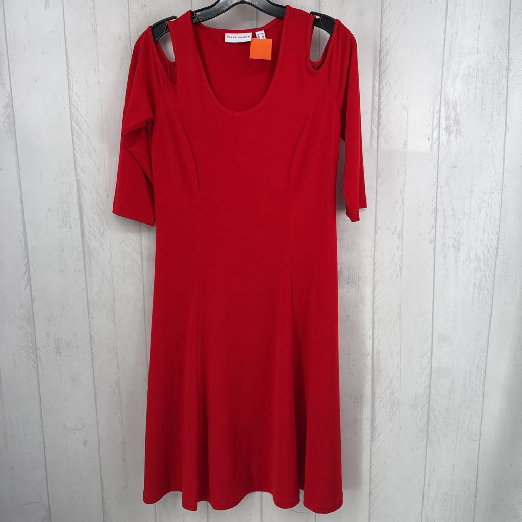 XS scoop neck s/s dress
